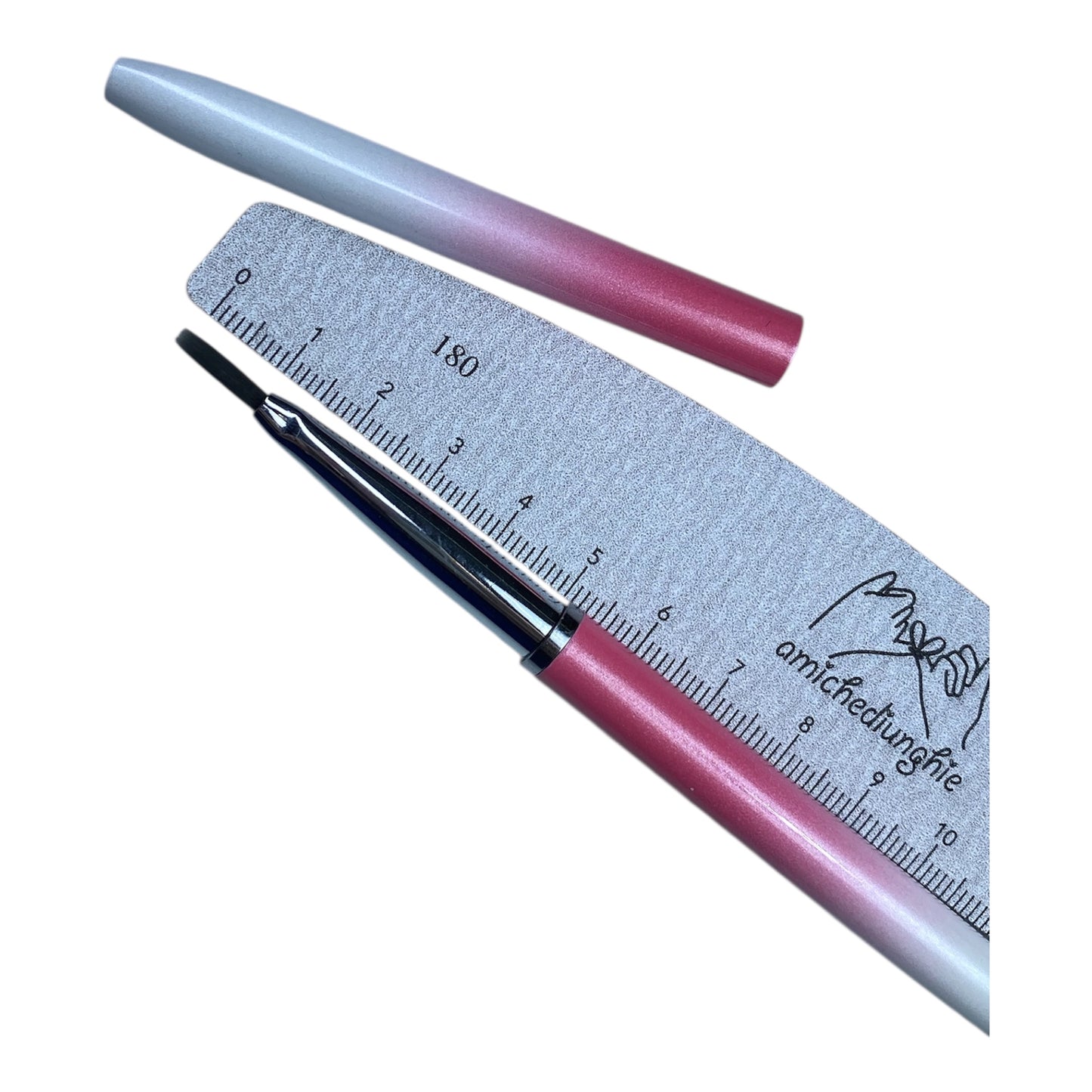 Pennello Long Art #3 - pennello piatto per nailart