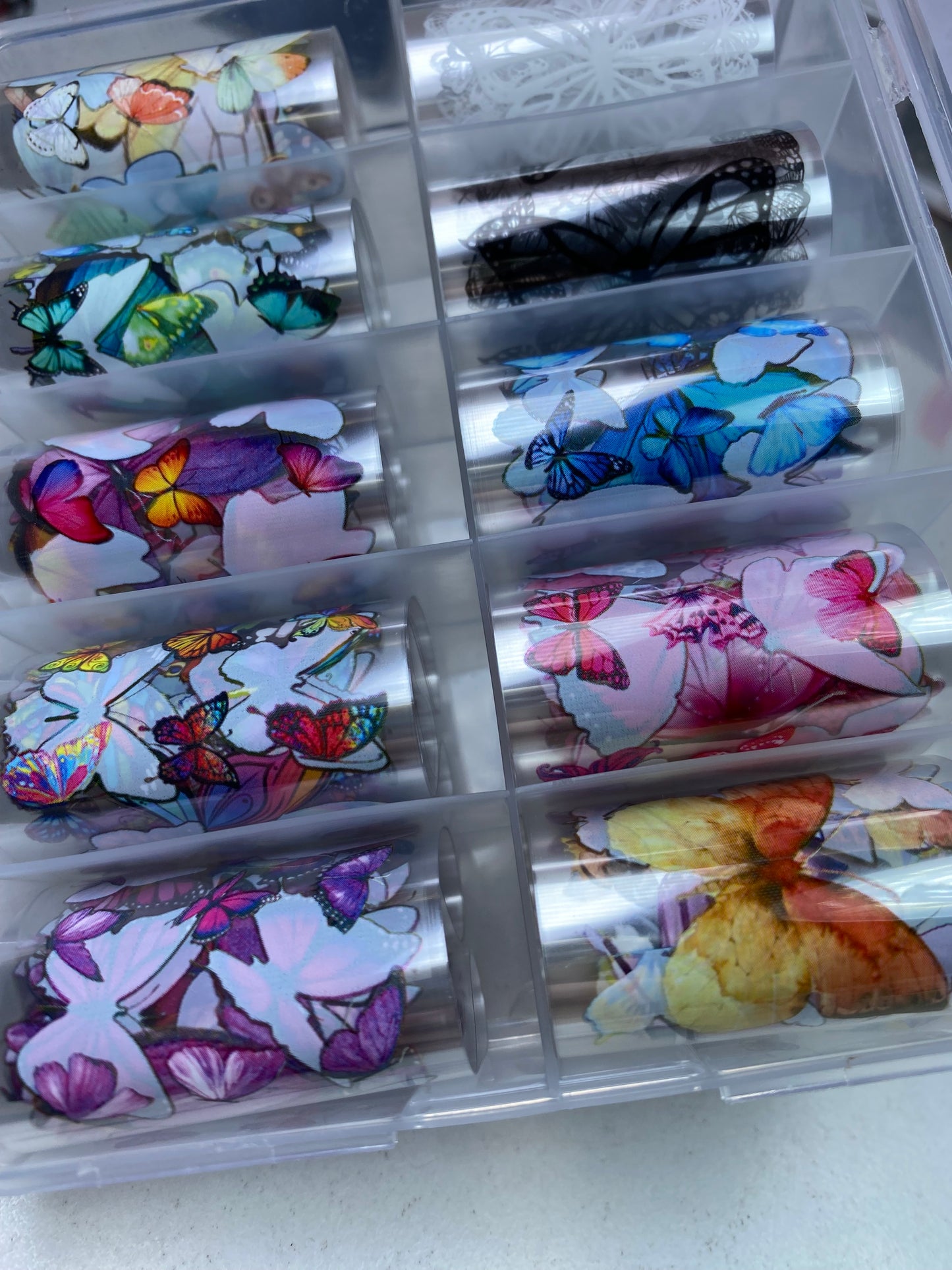 Transfer foil nailart- 29-05