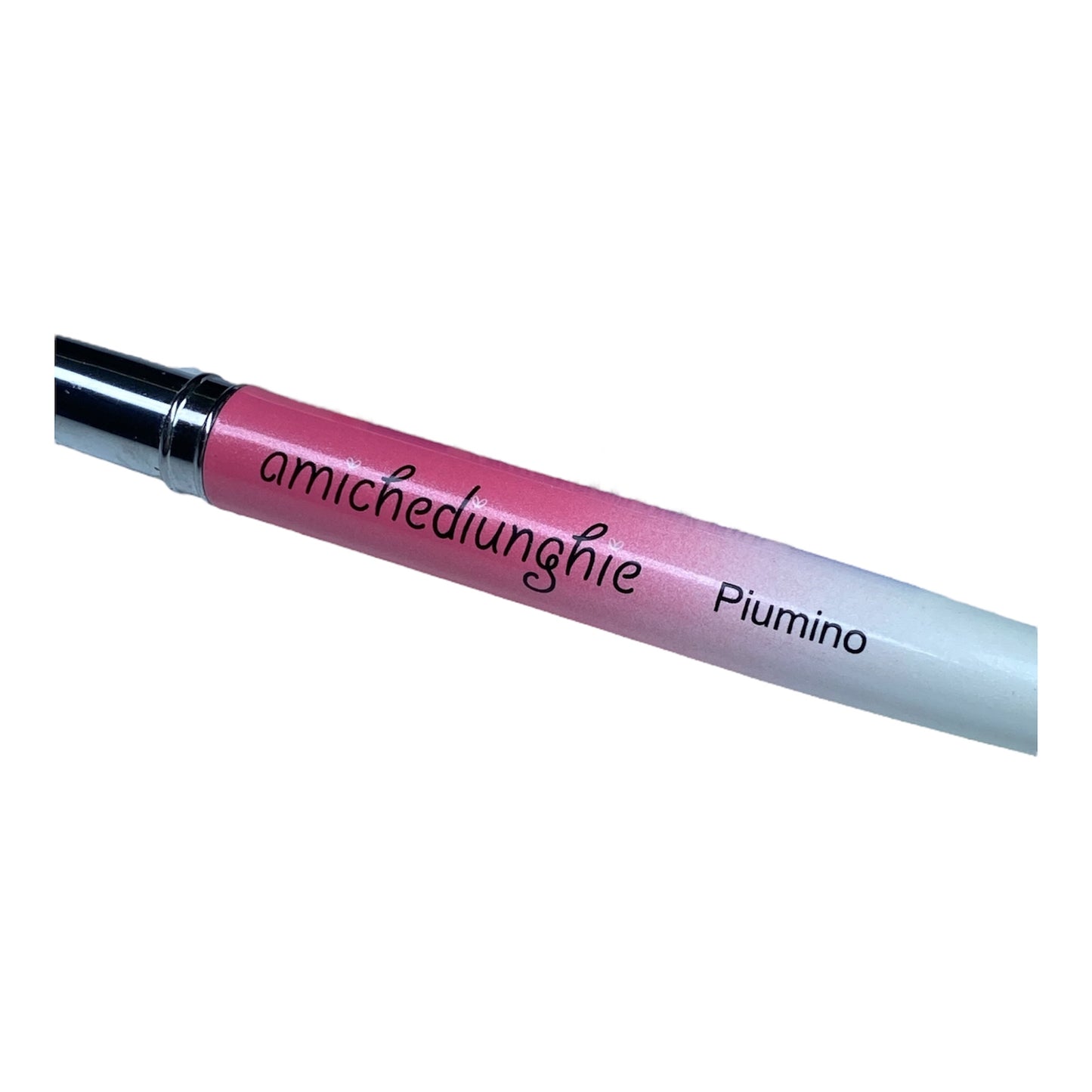 Pennello piumino - pennello applicazione pigmenti e polveri per nailart