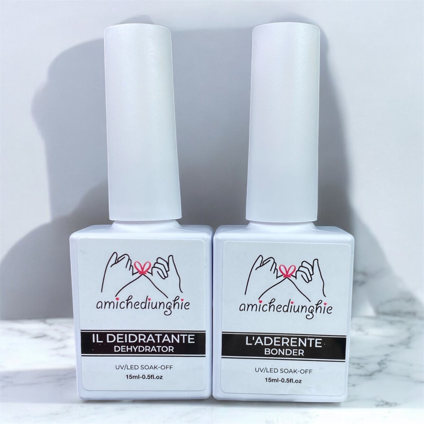 DEIDRATANTE+ADERENTE - NAIL PREP+BONDER - PREPARATORI PER UNGHIA NATURALE