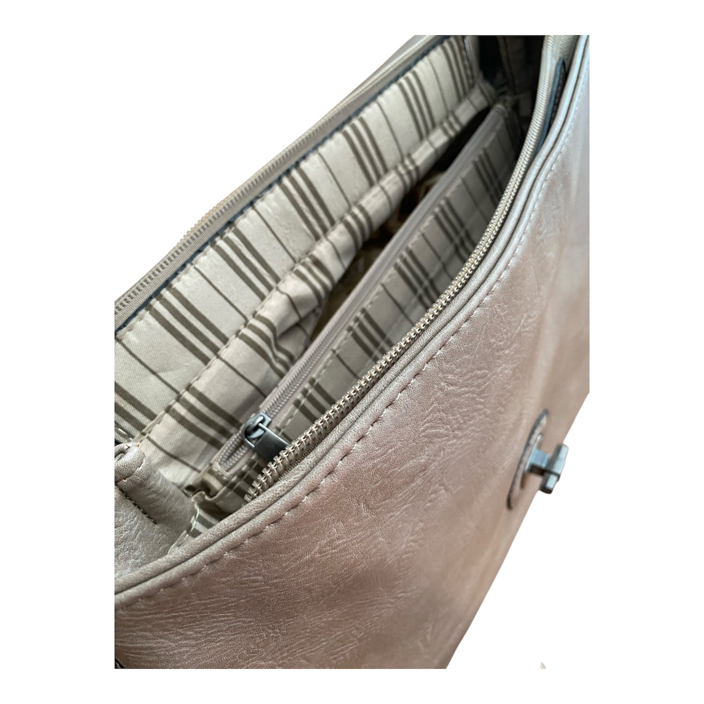 Borsa “La Ondulata” - Borsa manico e tracolla , morbida , leggera , casual.