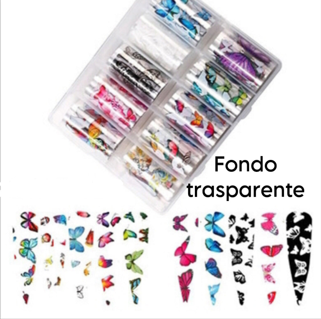 Transfer foil nailart- 29-05