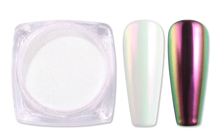 Polvere effetto chrome specchio