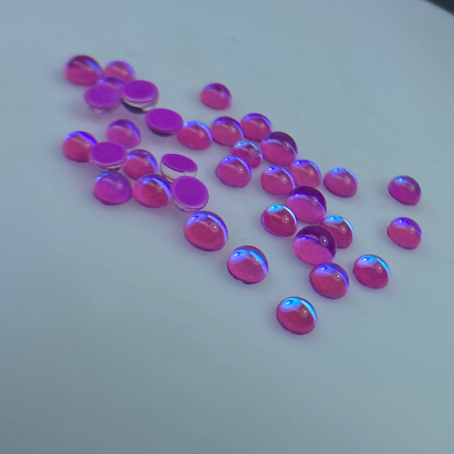 BRILLOVSKY STRASS MEZZA PERLA SIRENA PURPLE AB 100PZ
