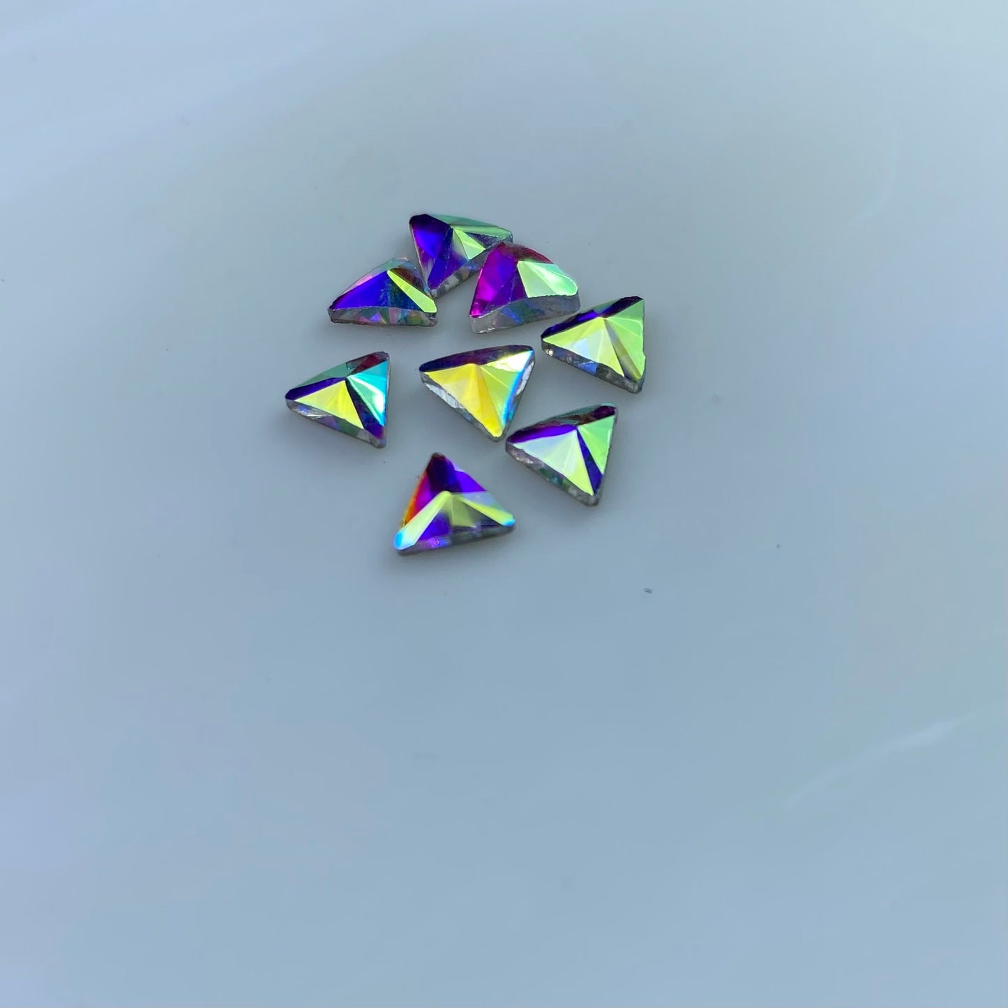 Strass Triangolo clear AB