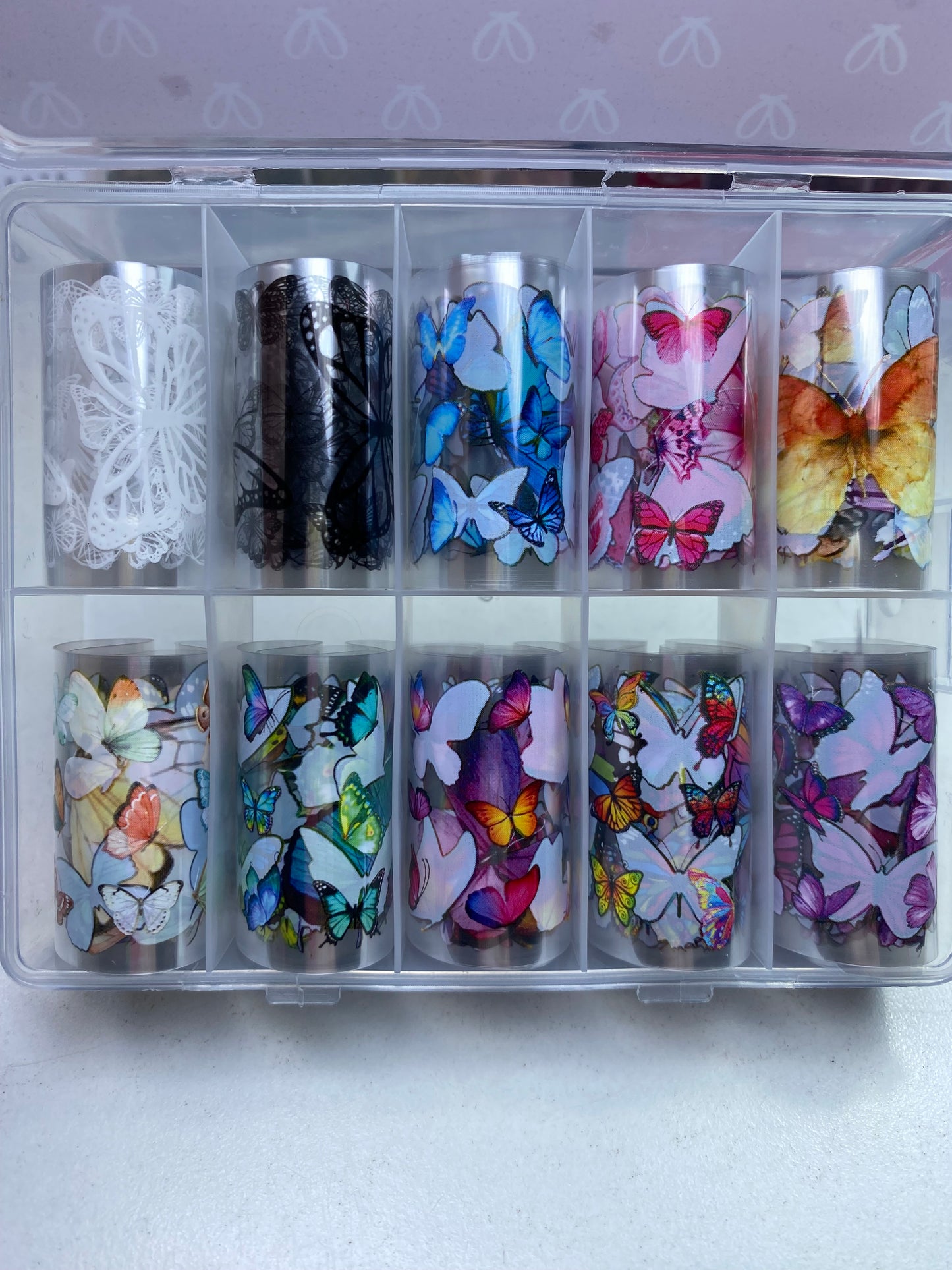 Transfer foil nailart- 29-05