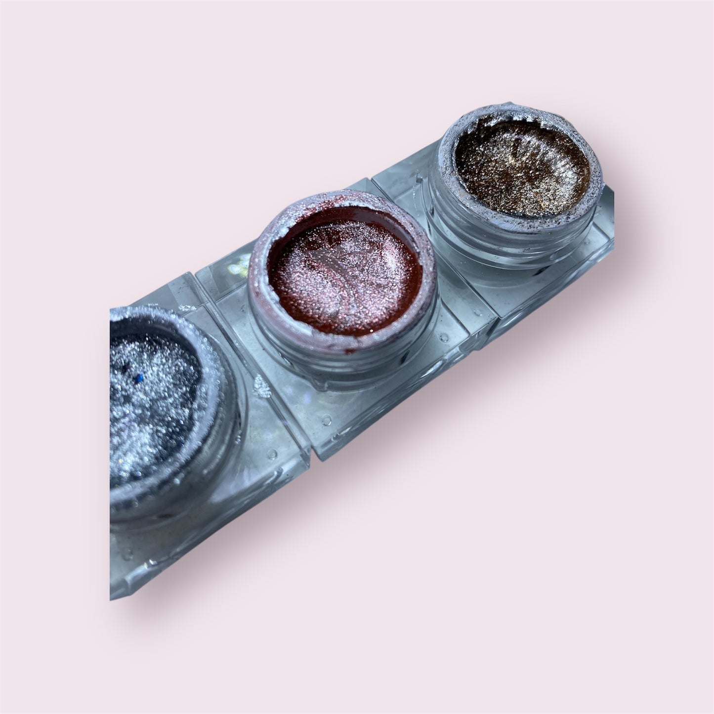 Platinum Glitter Gel Rose Gold 5gr