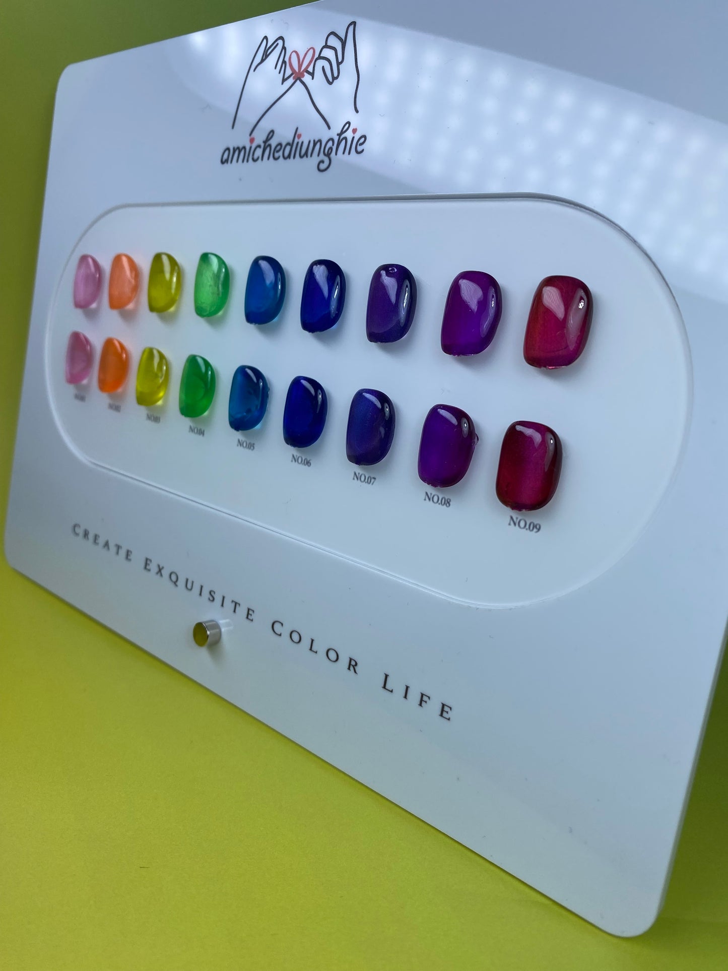 Neon CatEye Collection gel polish magnetico 15ml - 9 pezzi