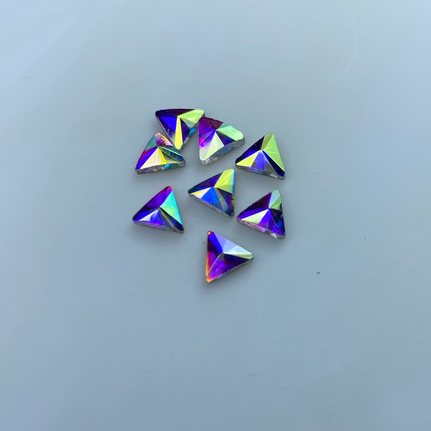 Strass Triangolo clear AB