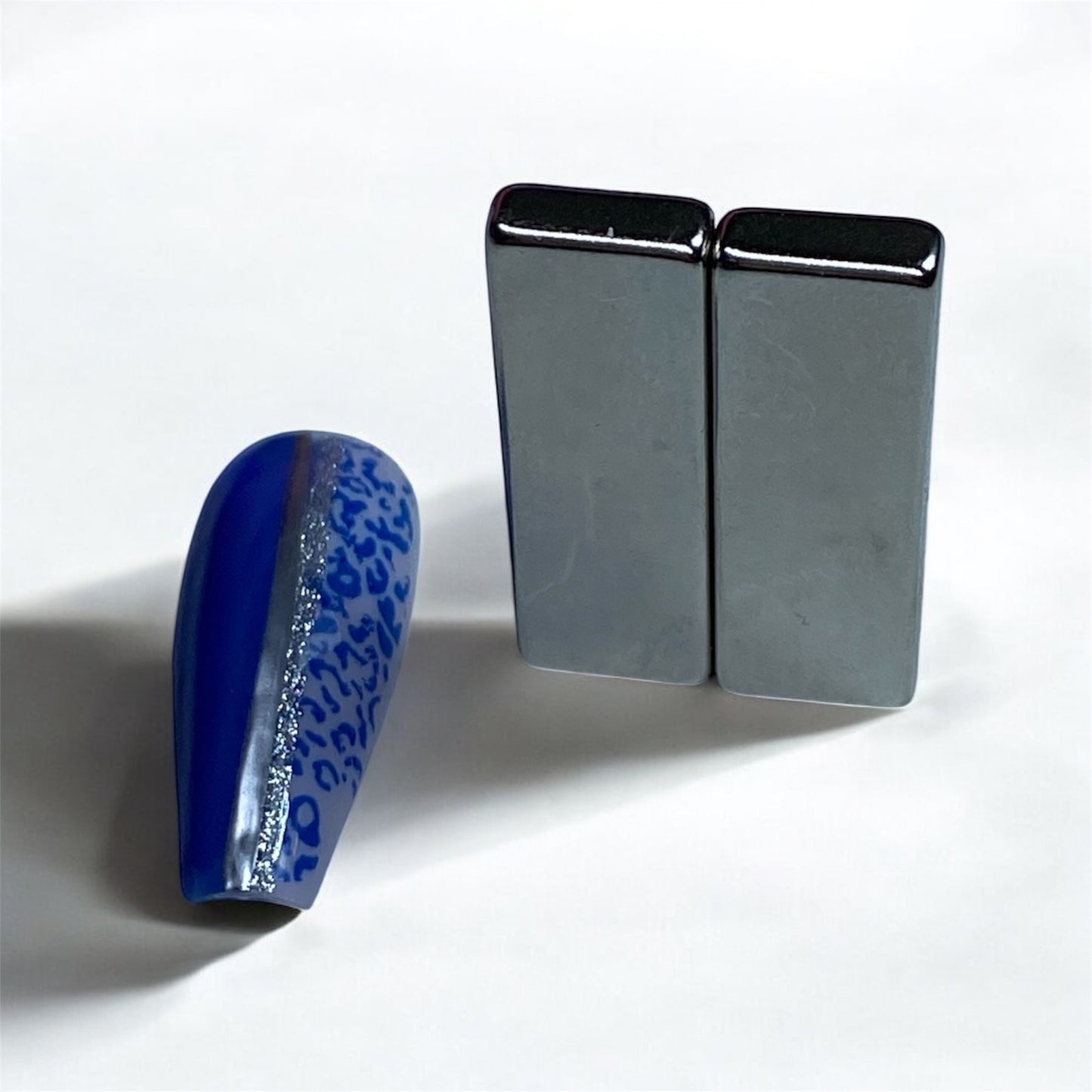 Calamita rettangolo grande 2pz - magnete rettangolo per gel CatEye magnetico 30x10x4mm