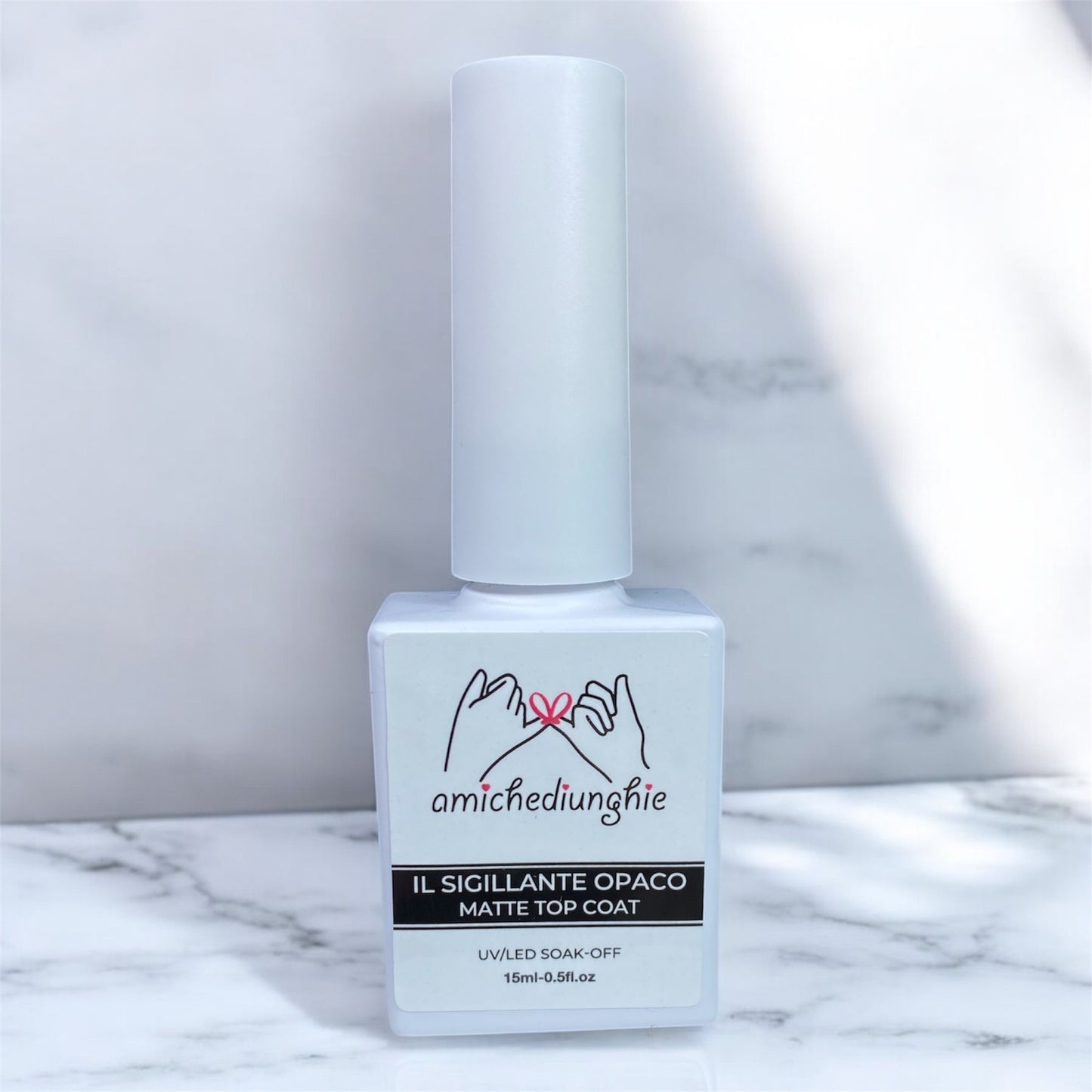 Kit i fondamentali della ricostruzione unghie - 6 prodotti da 15ml - base gel - sigillante top coat - preparatori