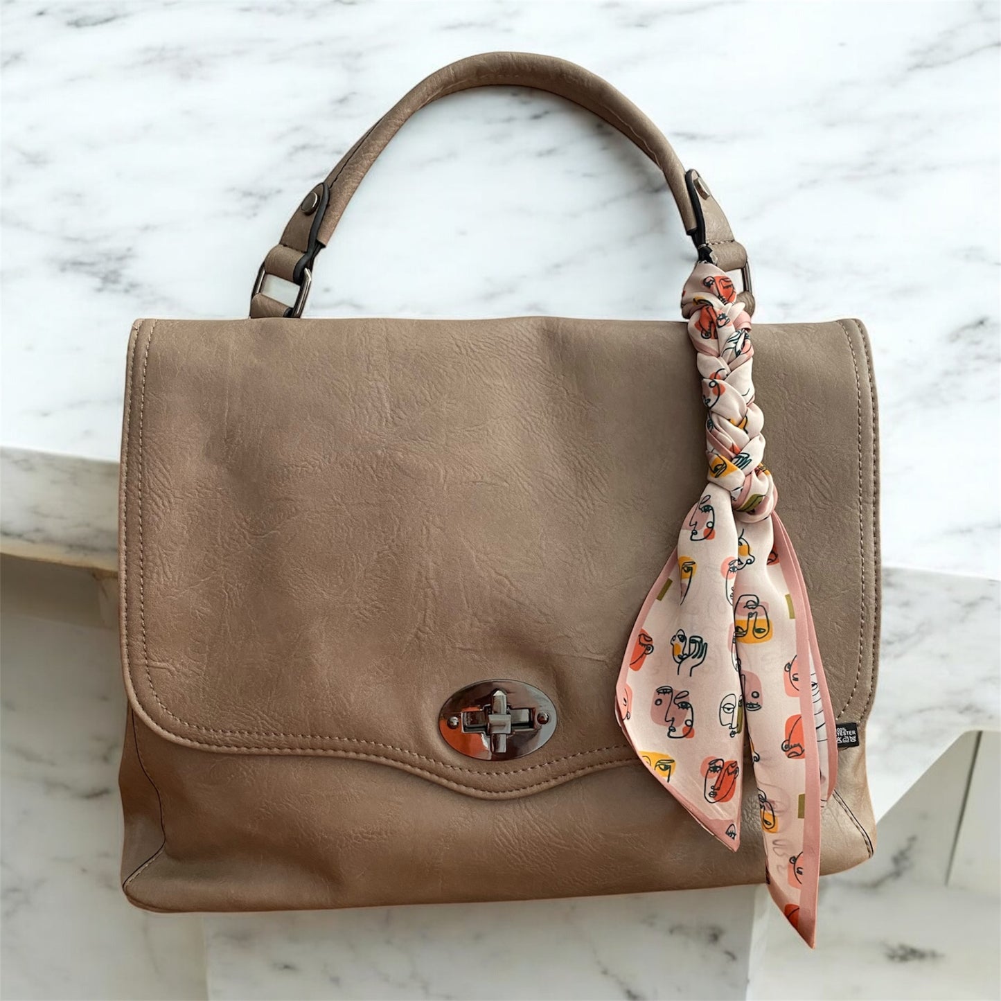 Borsa “La Ondulata” - Borsa manico e tracolla , morbida , leggera , casual.