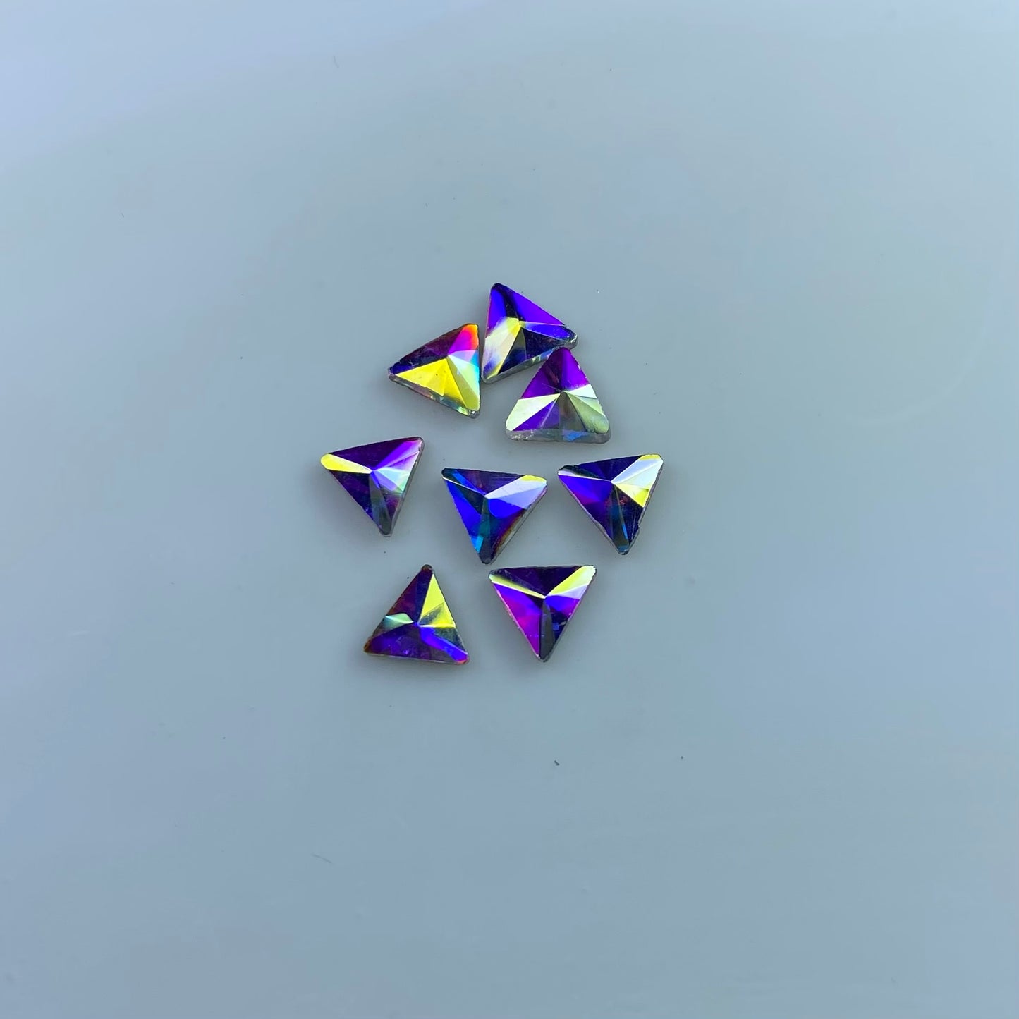 Strass Triangolo clear AB