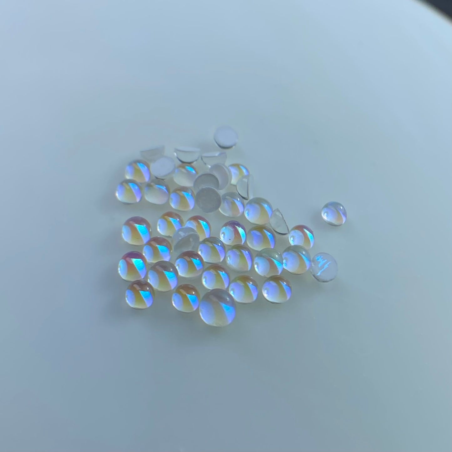 BRILLOVSKY STRASS MEZZA PERLA SIRENA OPAL AB 100PZ