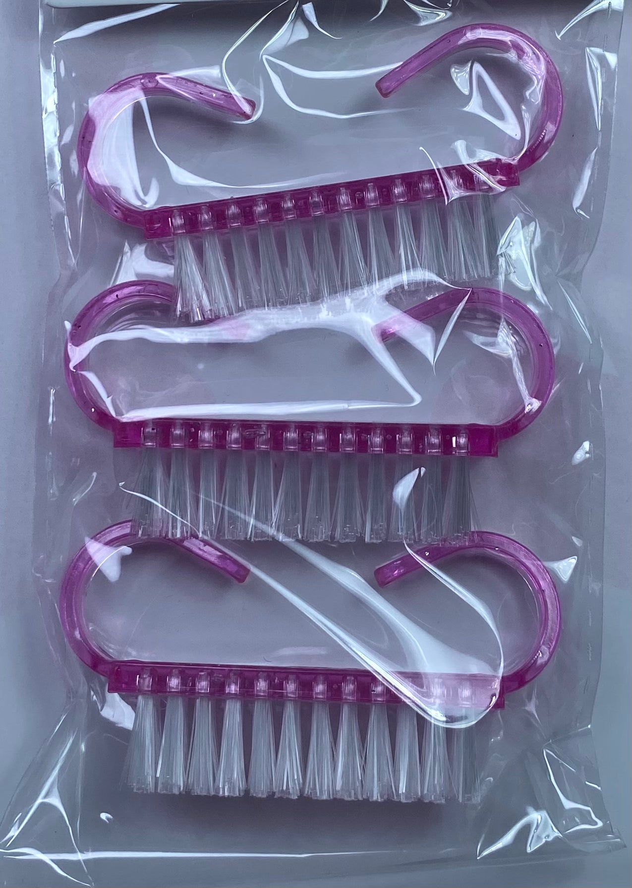 Spazzolino piccolo per unghie 3pz