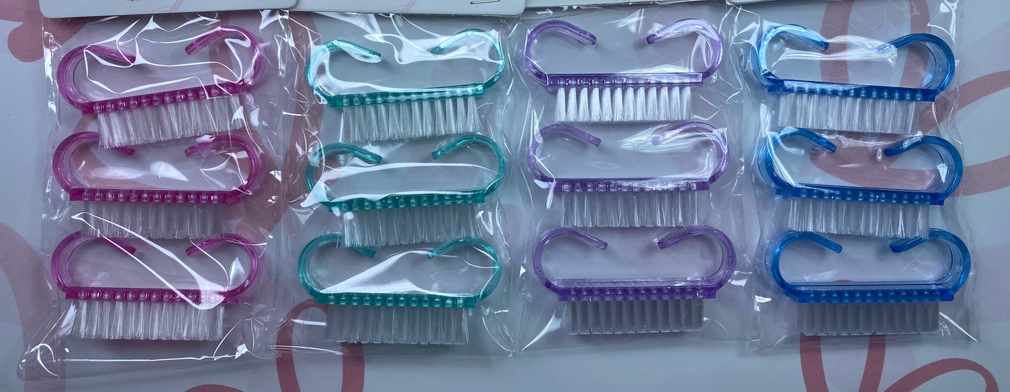 Spazzolino piccolo per unghie 3pz