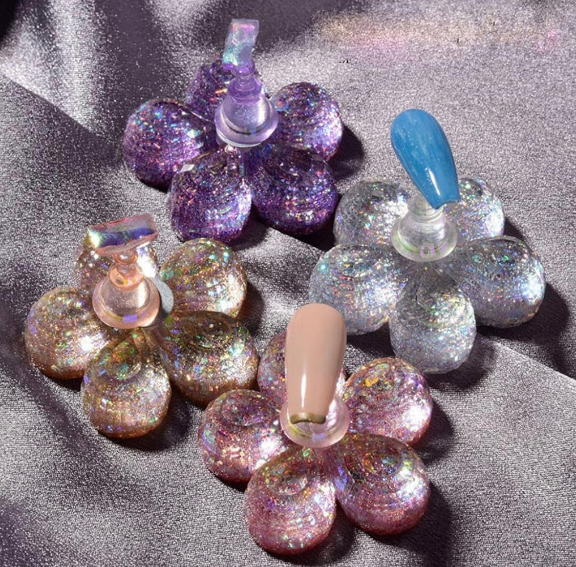 Supporto base per esercizio nailart - base magnetica- nailart