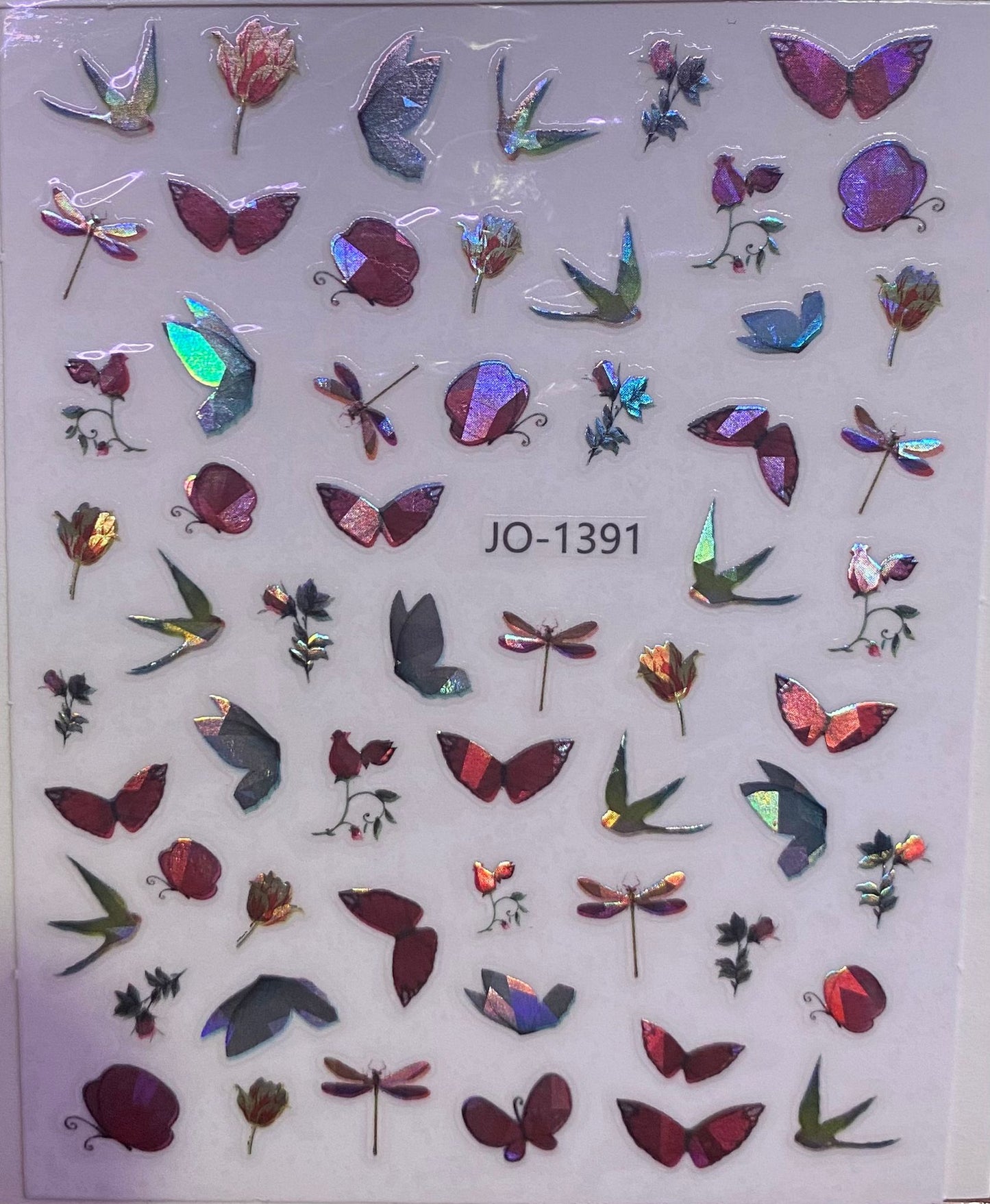 STICKERS ADESIVI NAILART JO1391