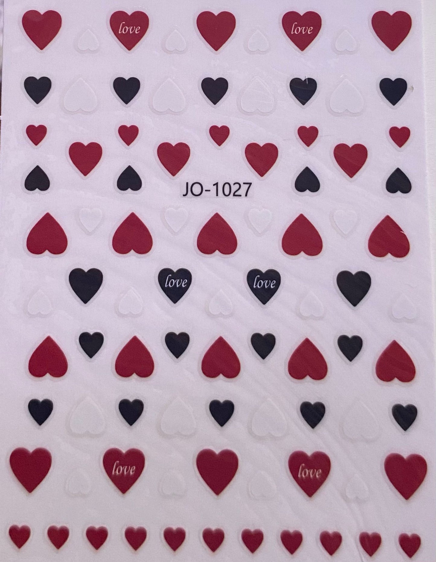 STICKERS ADESIVI NAILART JO1027