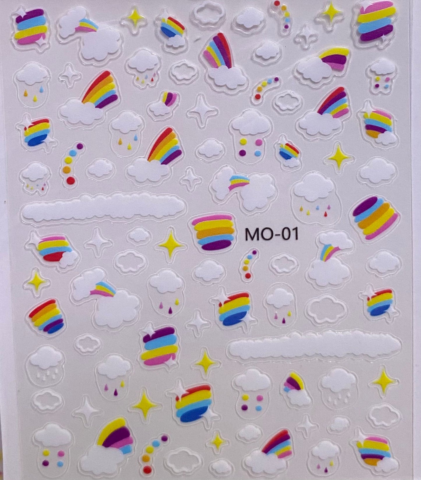 STICKERS ADESIVI NAILART MO-01