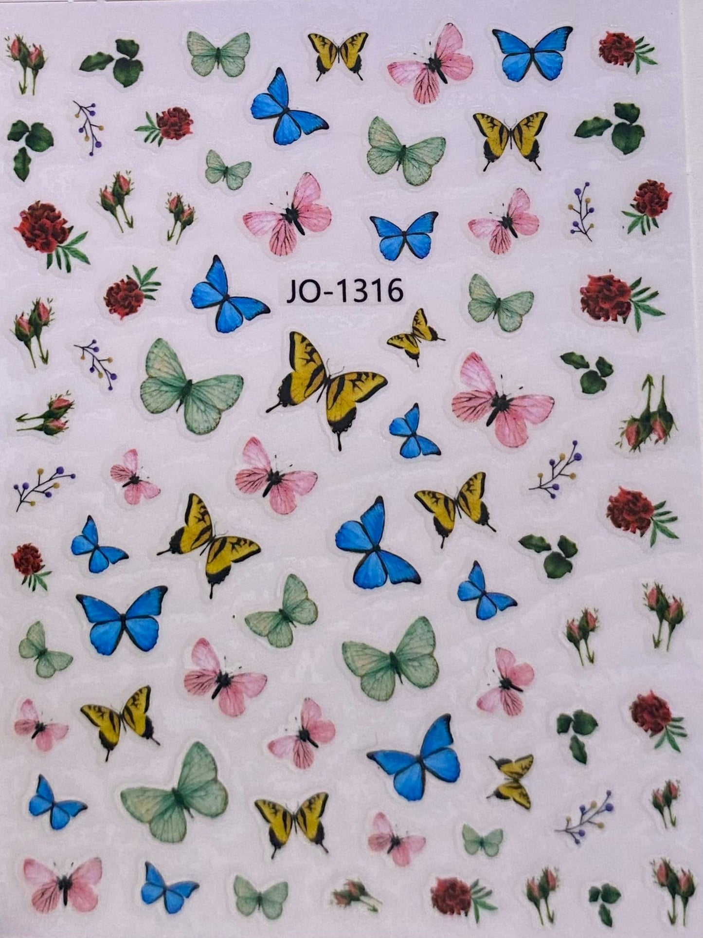 STICKERS ADESIVI NAILART JO1316