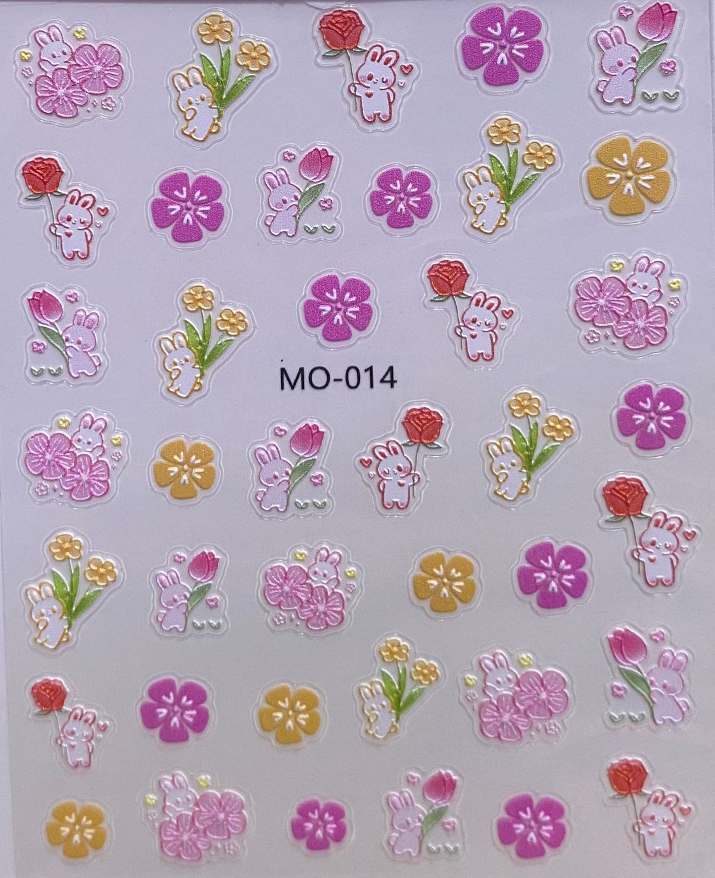 STICKERS ADESIVO NAILART MO-014