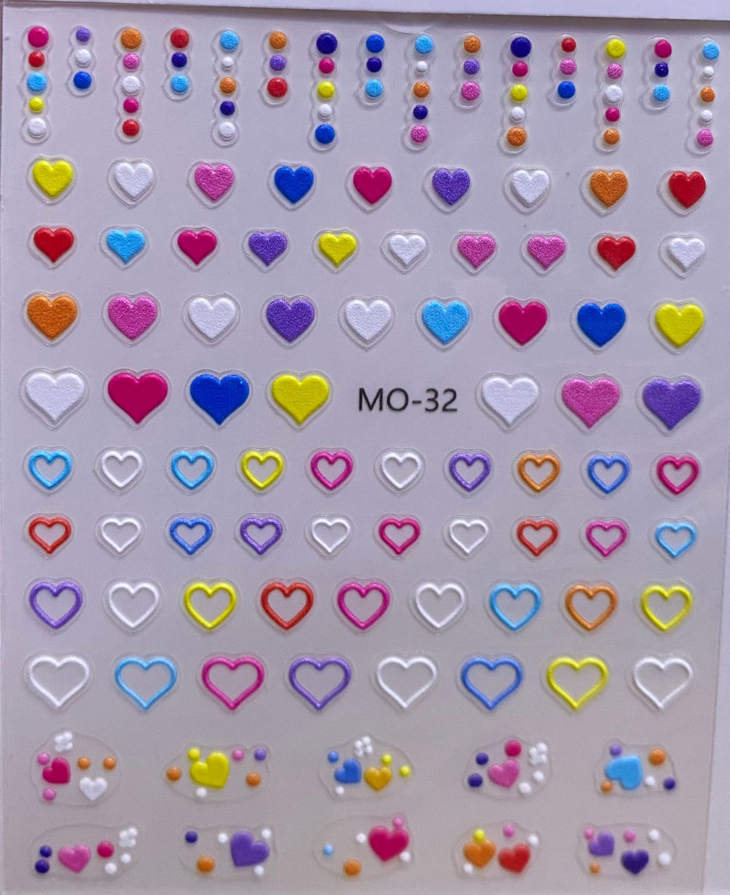 STICKERS ADESIVI NAILART MO-32