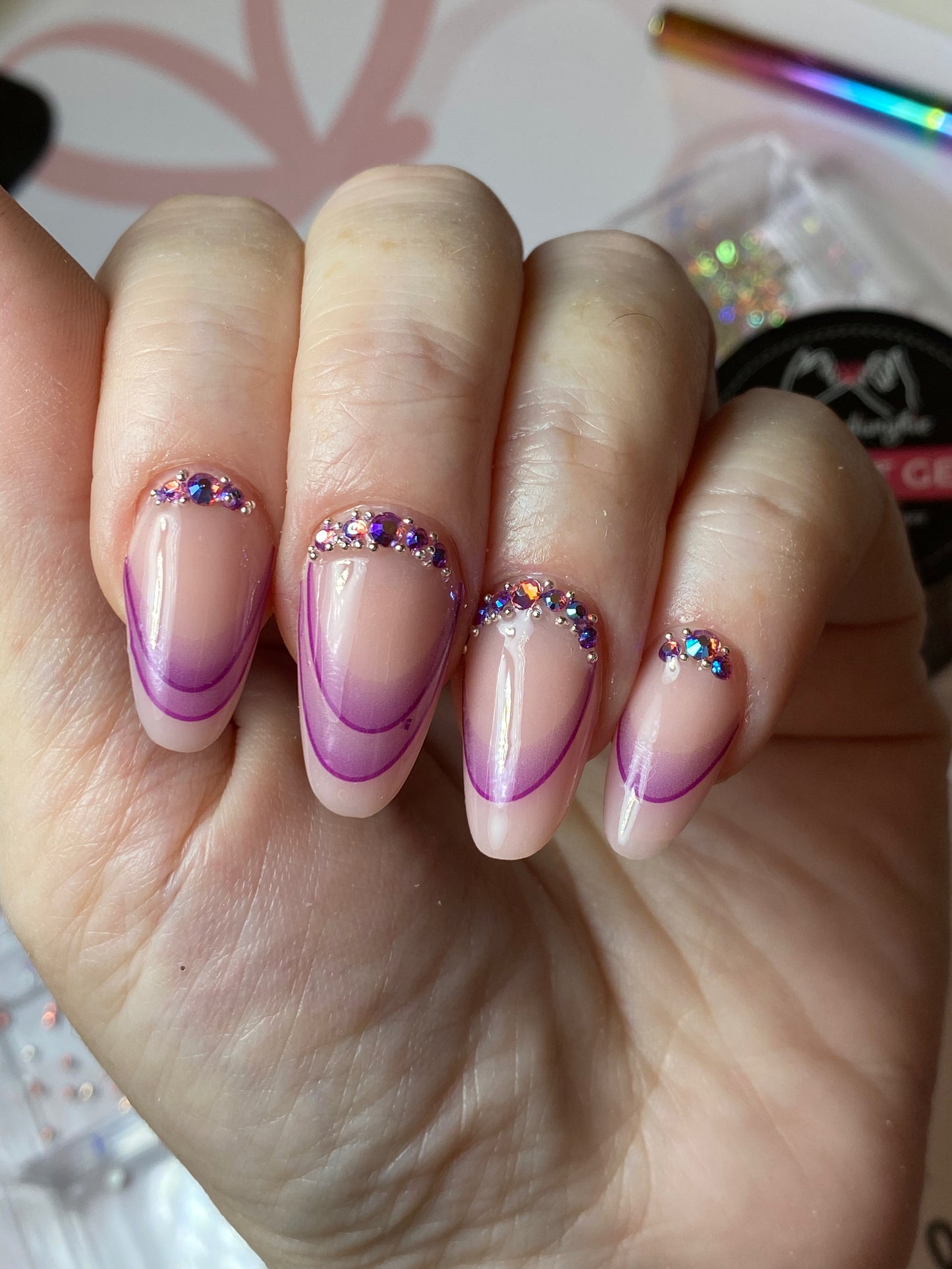 BRILLOVSKY STRASS ROSE AB 100PZ