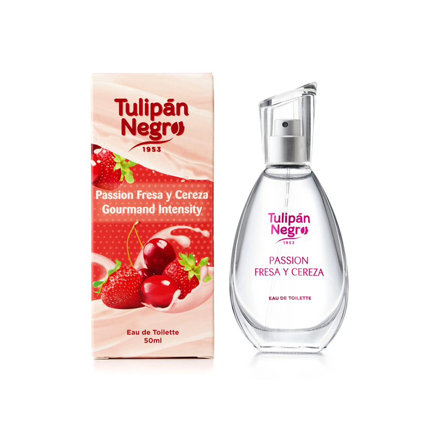 Tulipán Negro Eau de Toilette Passion Fresa y Cereza Gourmand Intensity 50ml