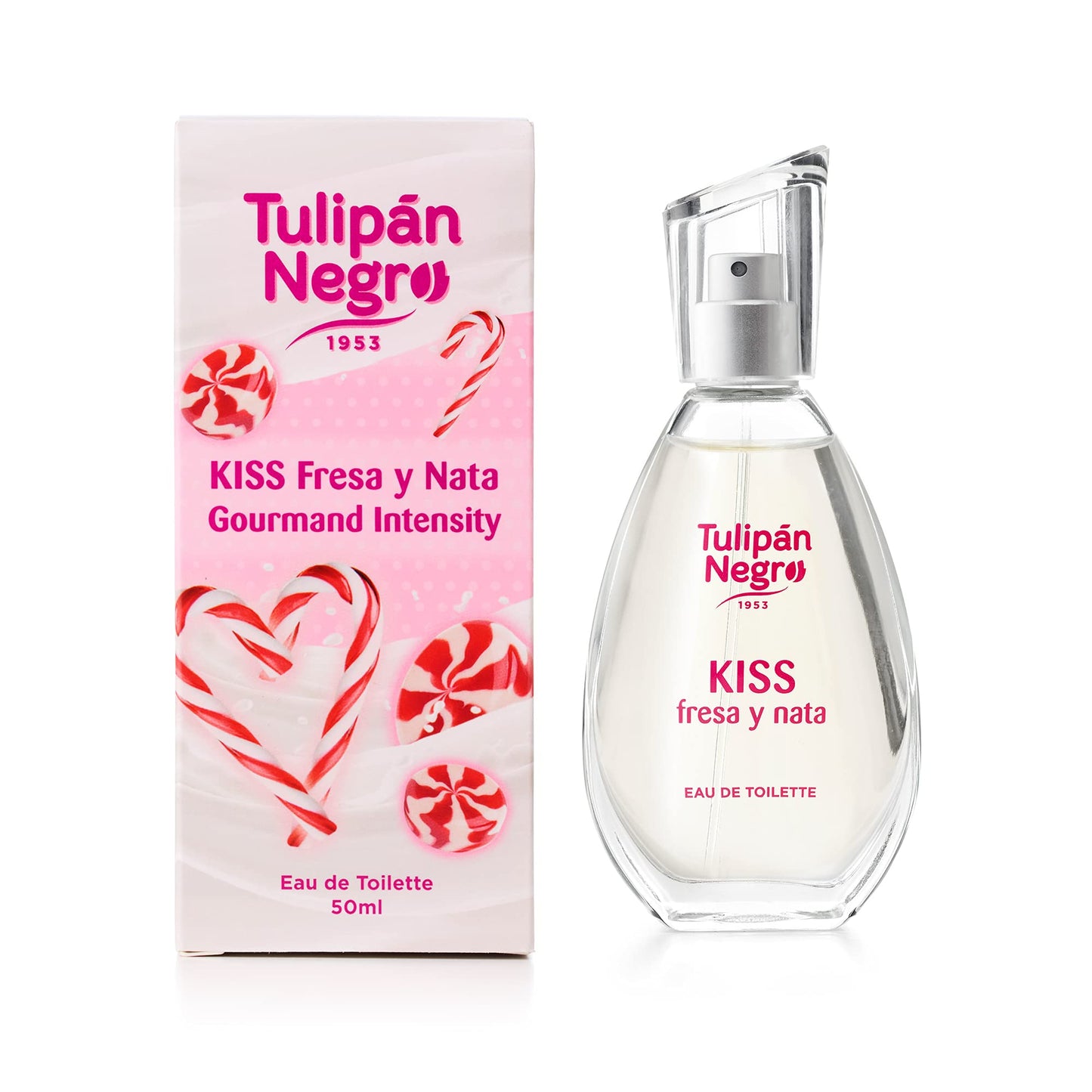 Tulipán Negro Eau de toilette Kiss Fresa y Nata Gourmand Intensity 50ml