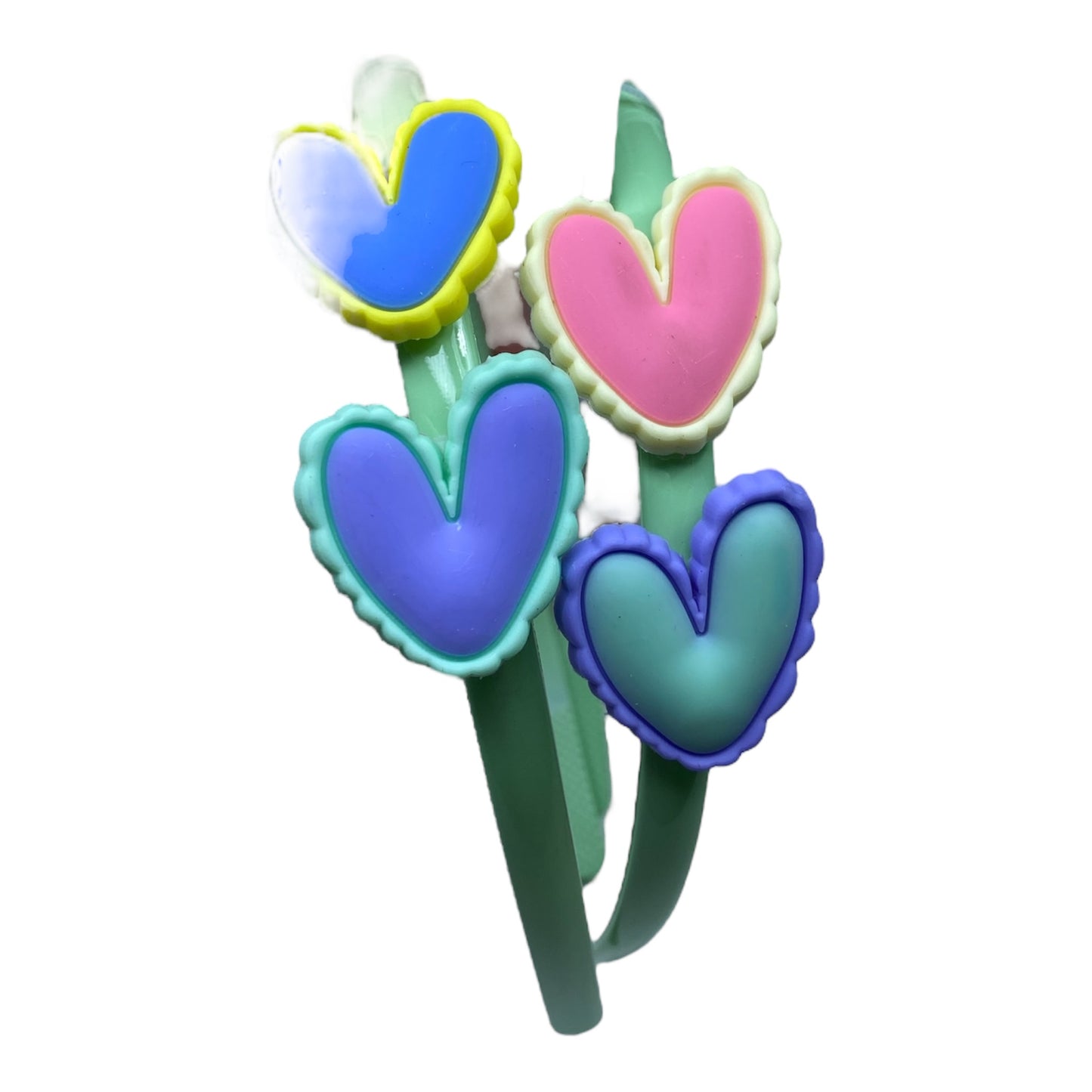 Cerchietto 2 cuori