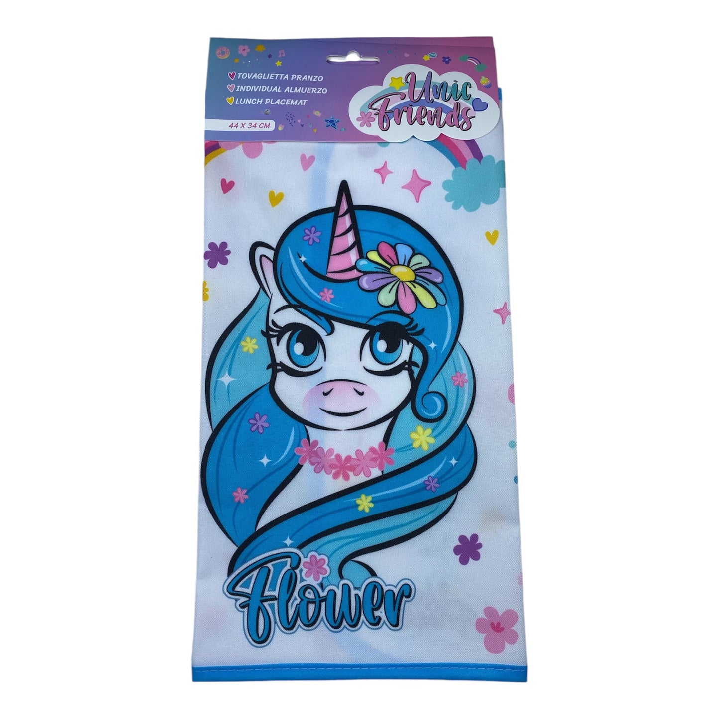 Tovaglietta unicorno 44x34cm