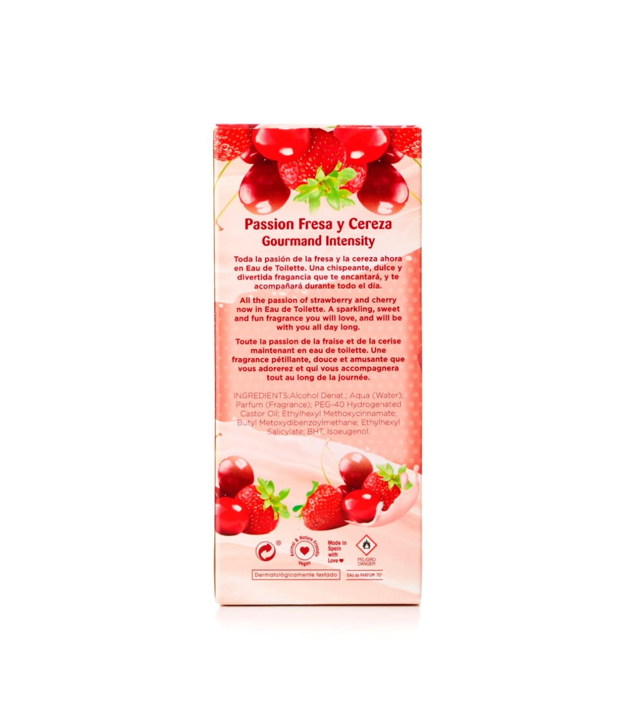 Tulipán Negro Eau de Toilette Passion Fresa y Cereza Gourmand Intensity 50ml