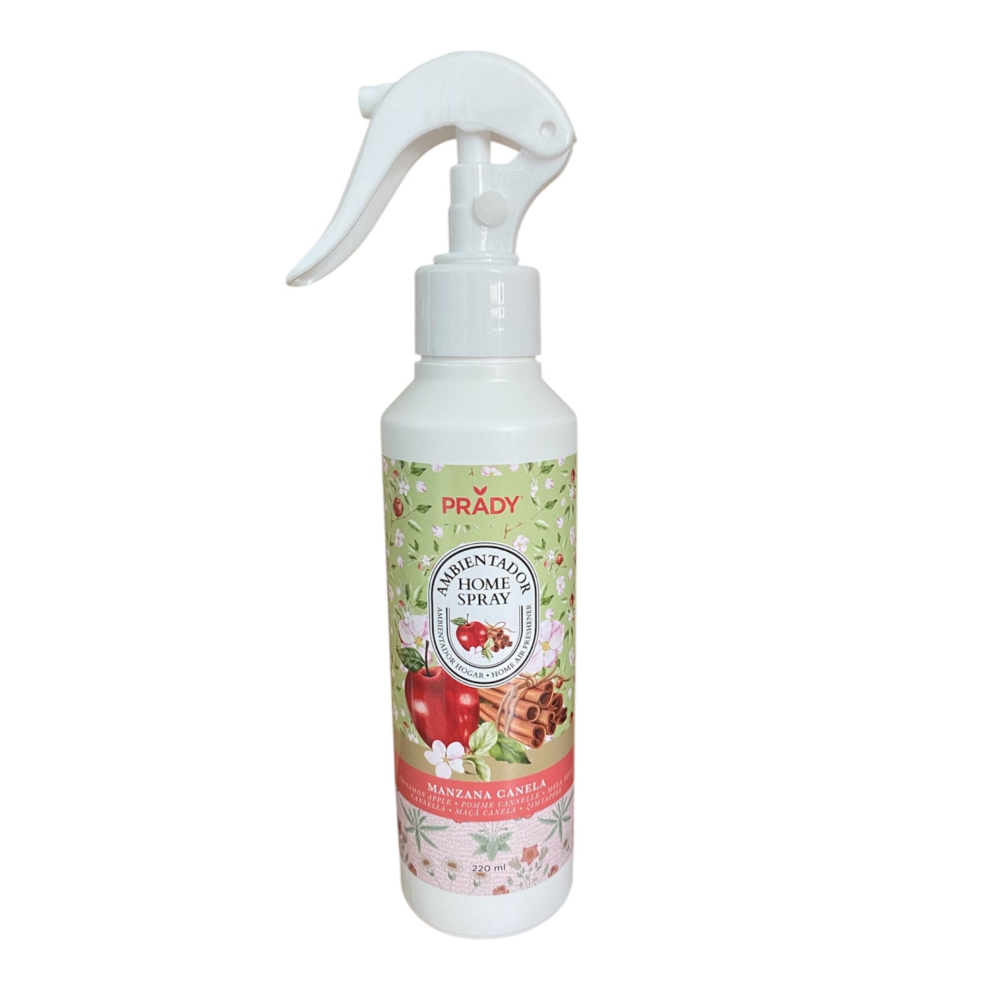 Deodorante per ambienti spray Prady - Mela e Cannella