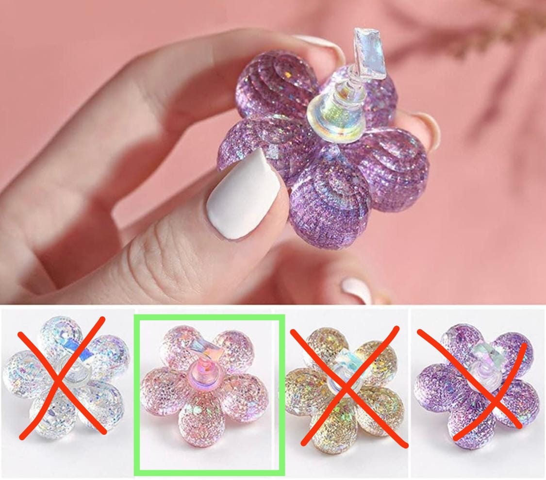 Supporto base per esercizio nailart - base magnetica- nailart