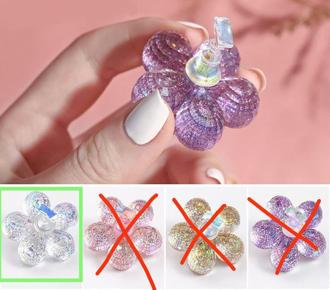 Supporto base per esercizio nailart - base magnetica- nailart
