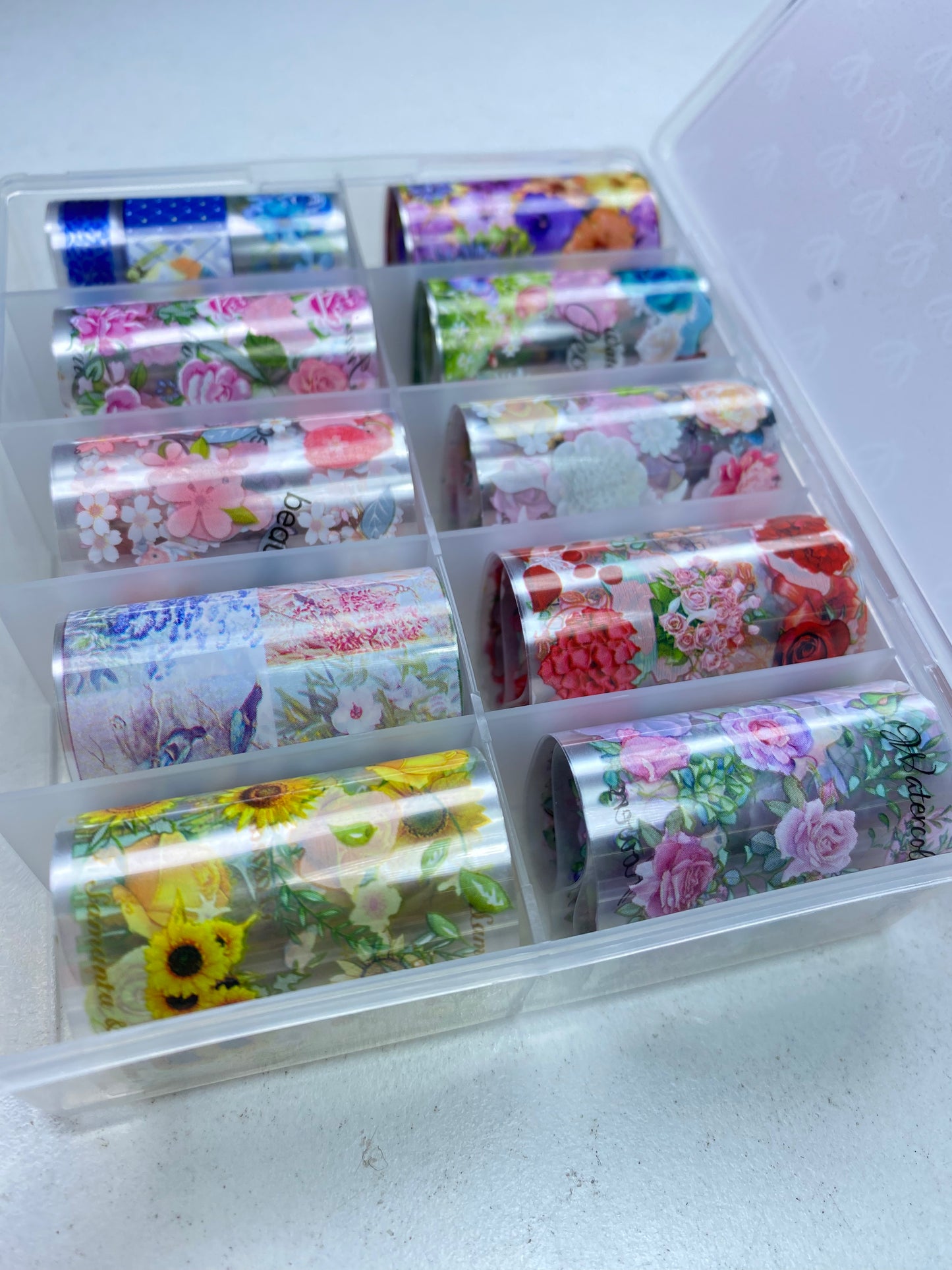 Transfer foil nailart- 35-13