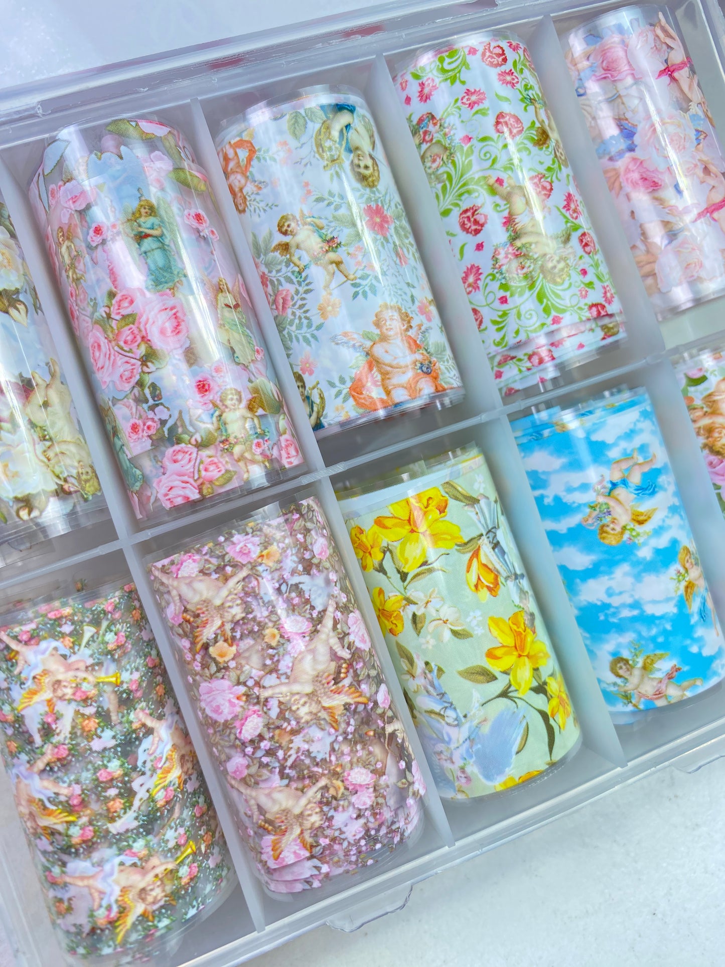 Transfer foil nailart- 26-1