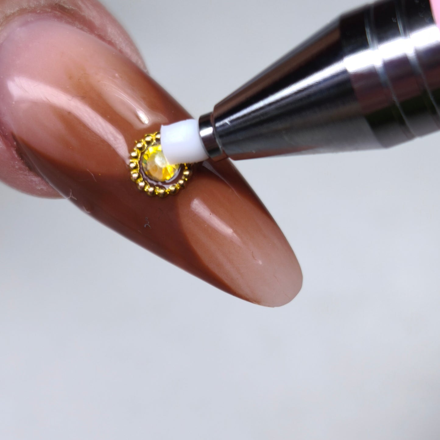Penna applicatore strass con punta adesiva