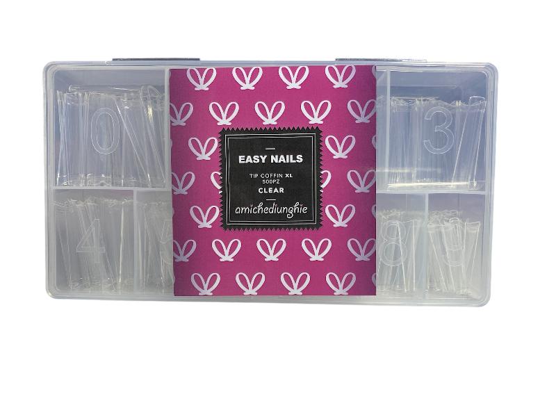 TIP COFFIN XL CLEAR 500PZ