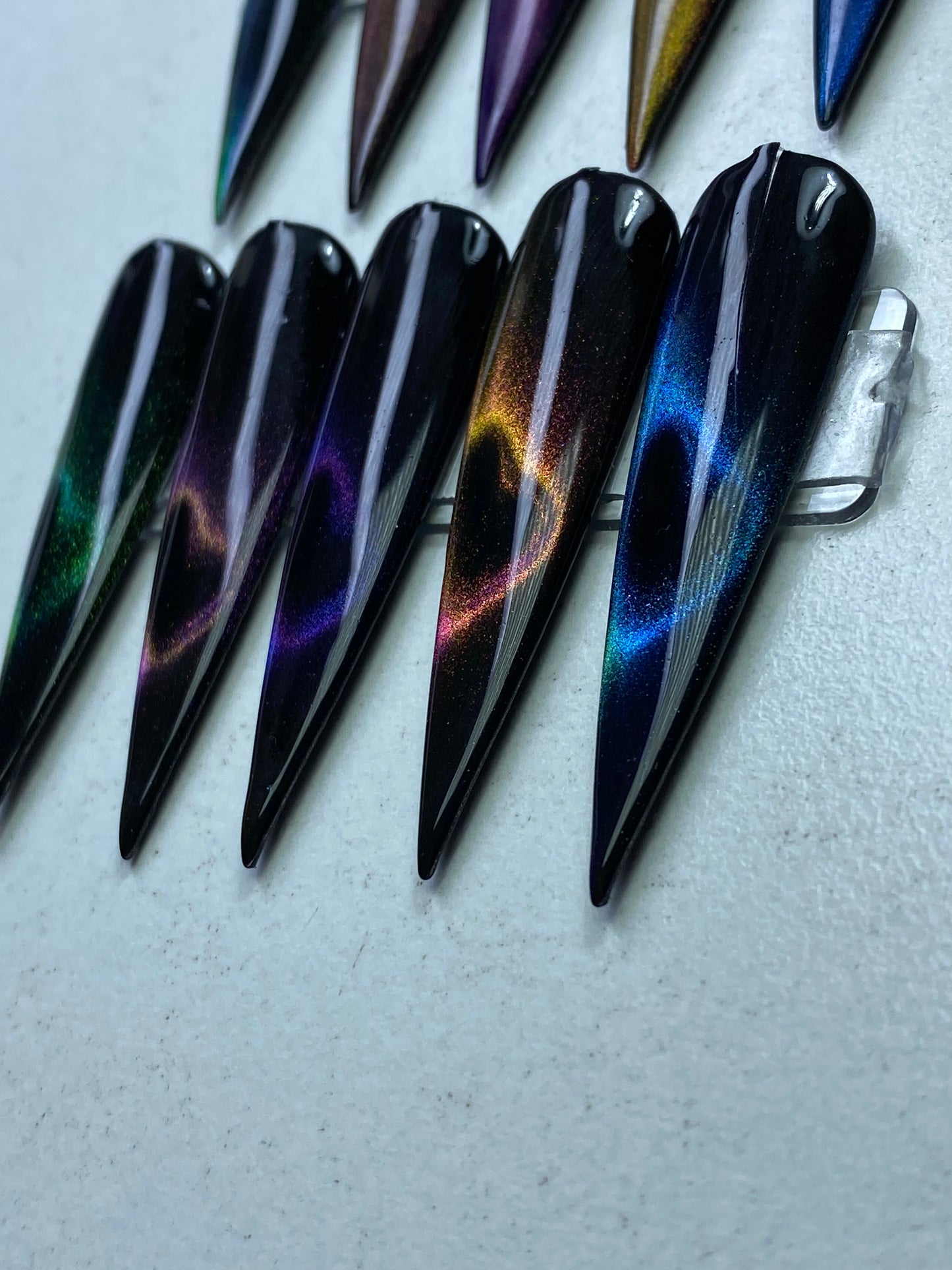 Galaxy 10D Collection 5pz- CatEye 10D gel polish- gel magnetico multicolore