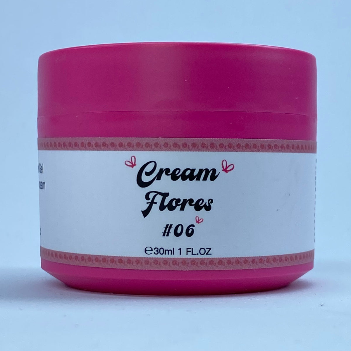 Cream Flores #06 Builder Gel Fantasy | Gel costruttore con fiori secchi 30ml