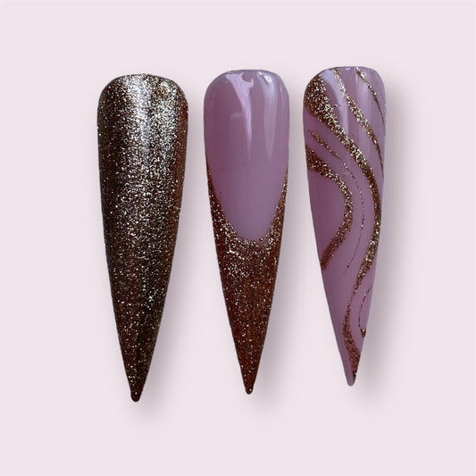 Platinum Glitter Gel Gold 5gr