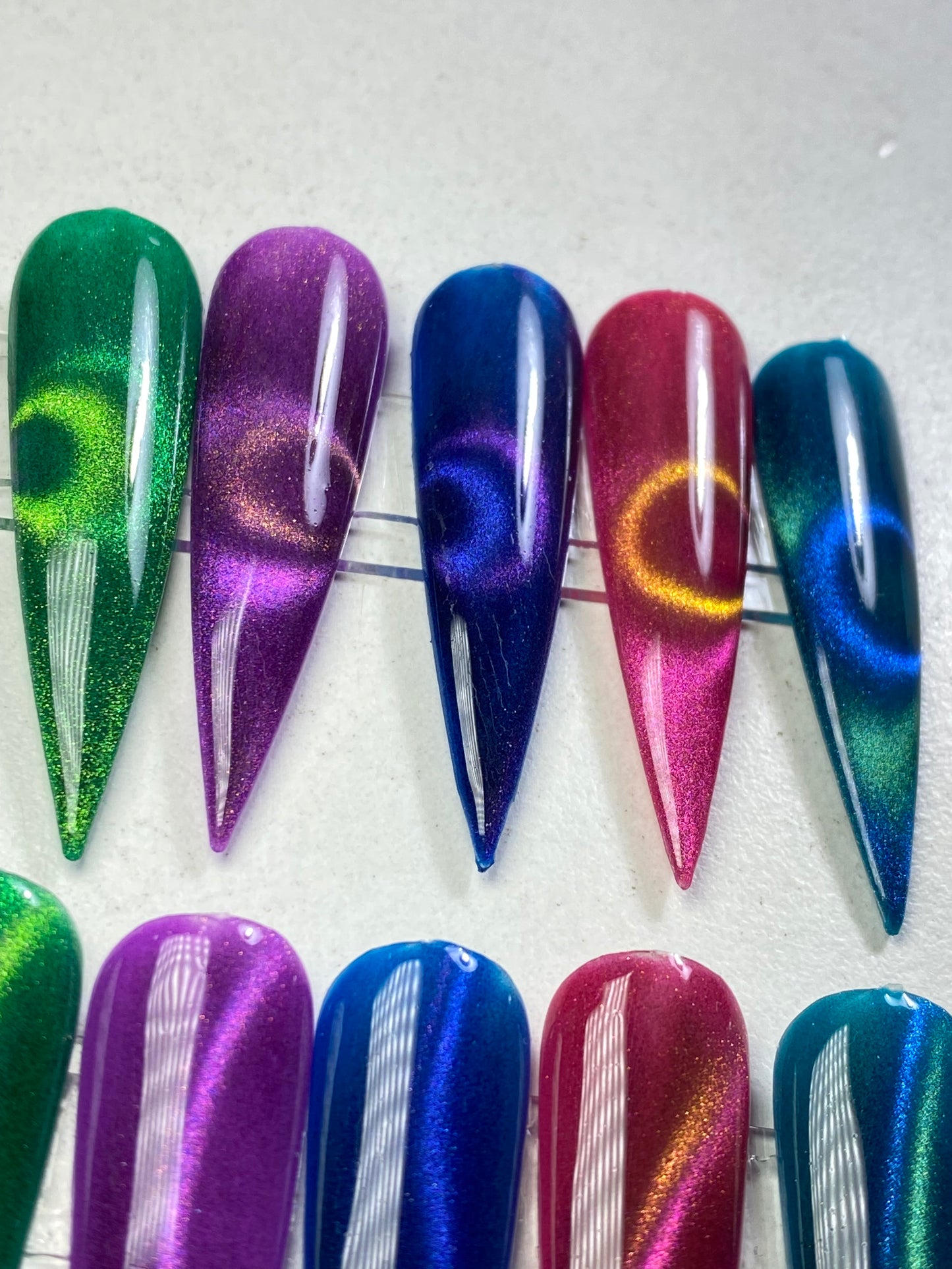 Galaxy 10D Collection 5pz- CatEye 10D gel polish- gel magnetico multicolore