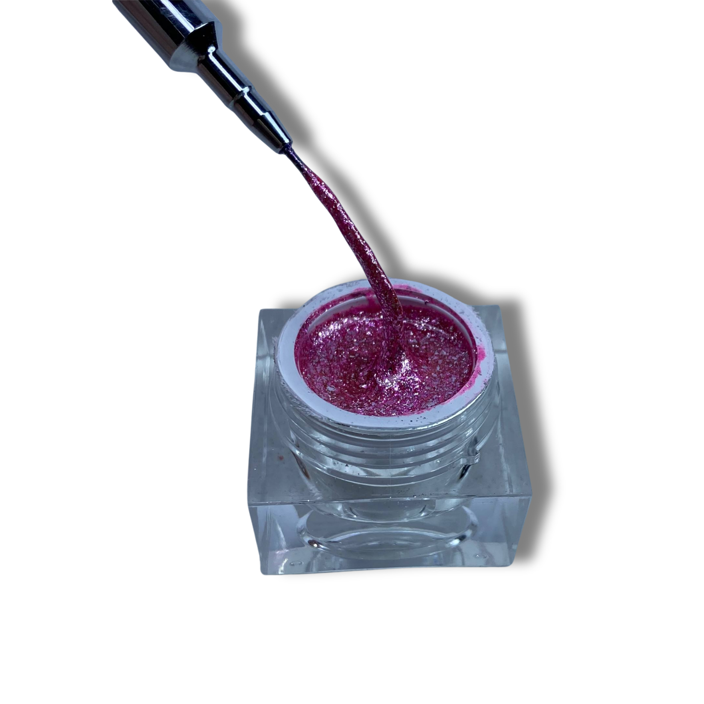 Platinum glitter gel liner Pink