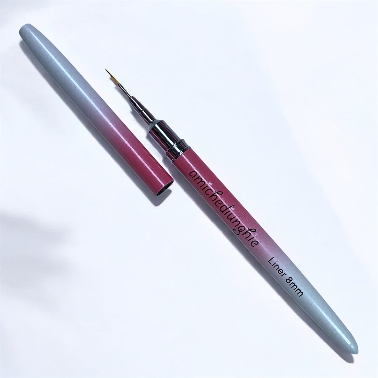 Pennello liner 8mm - pennello nailart linee sottili 8mm