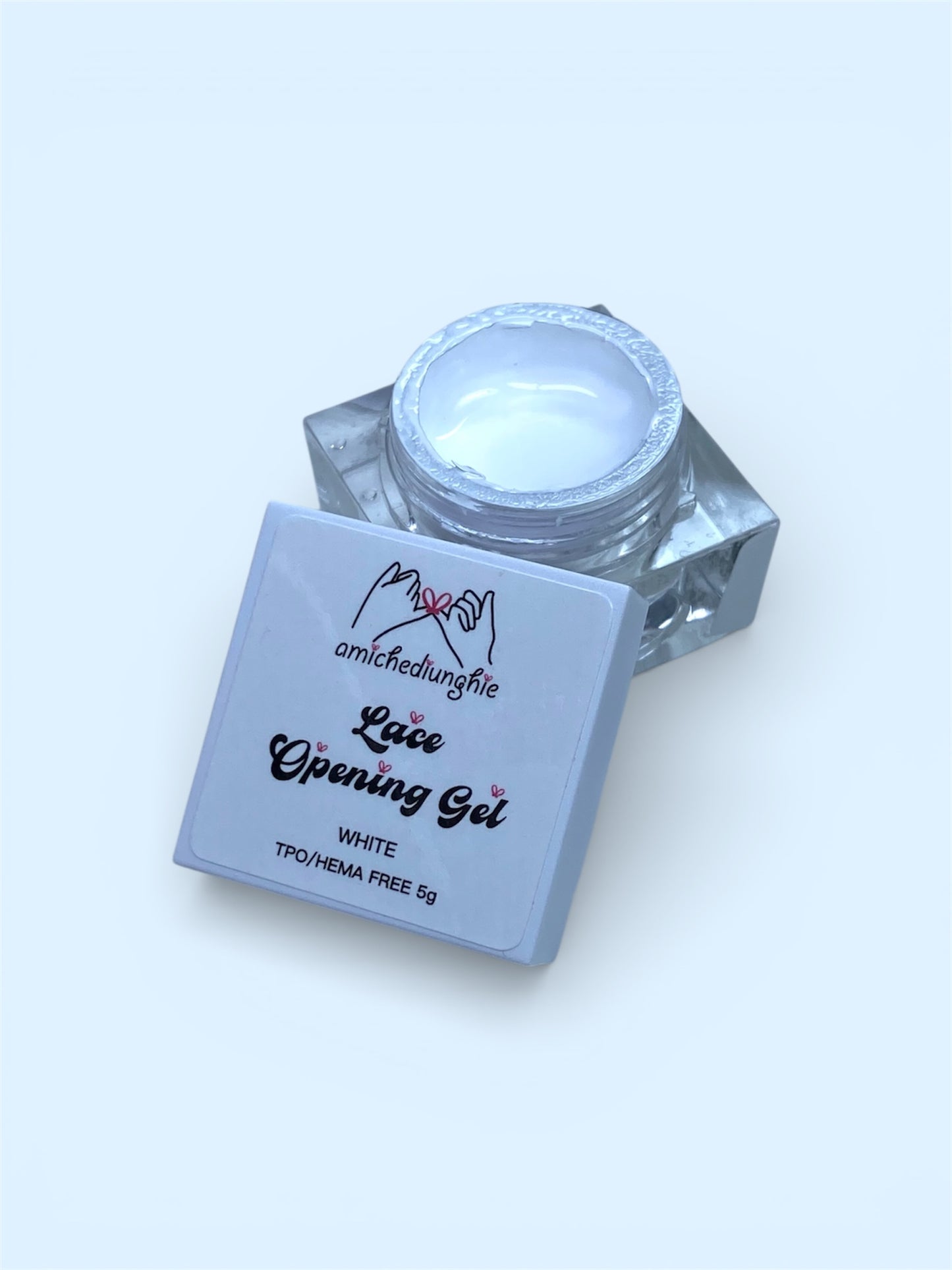 Opening Lace nailart gel - scritte sulle unghie - effetto pizzo-lace gel- nailart pizzo