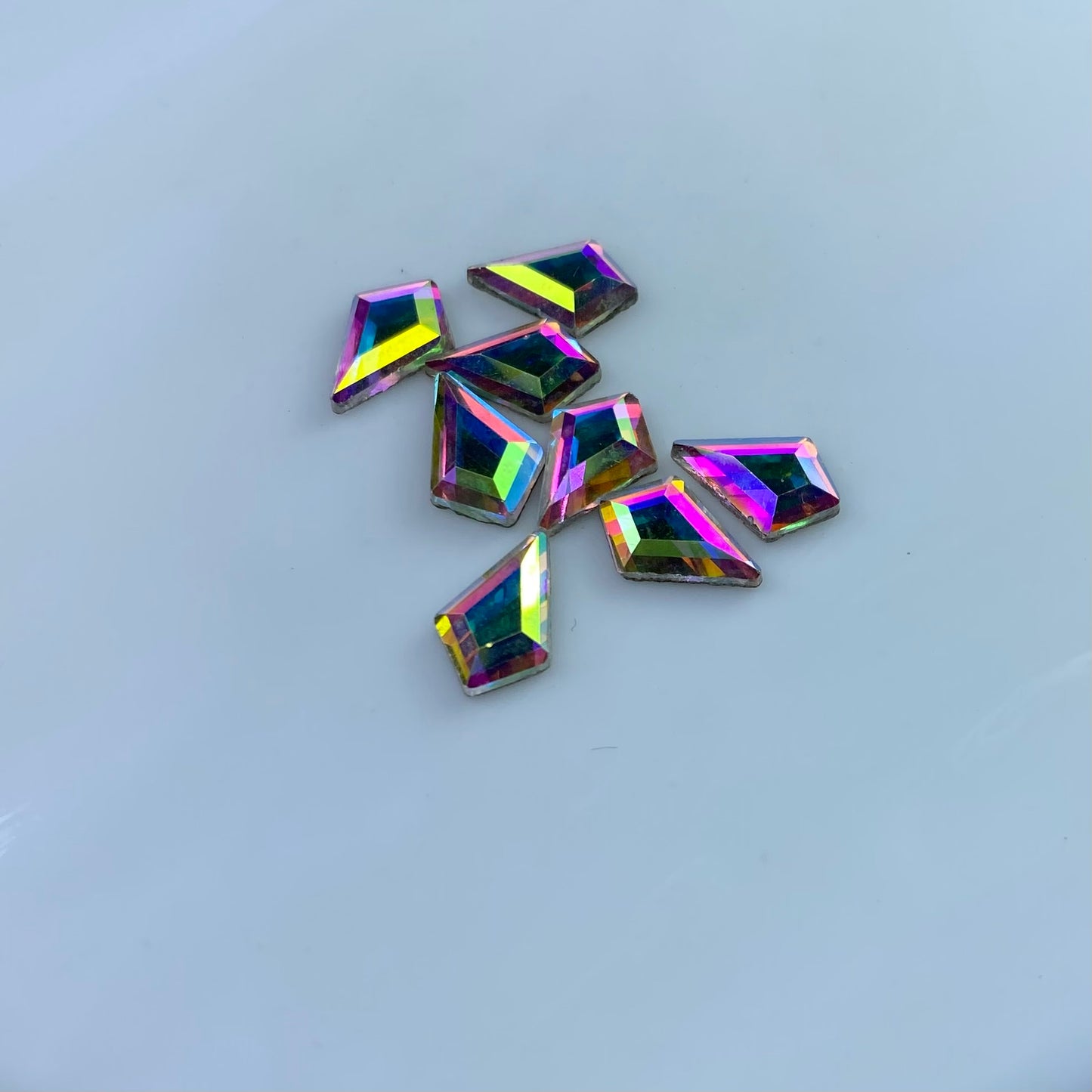 Strass Aquilone clear AB 15pz