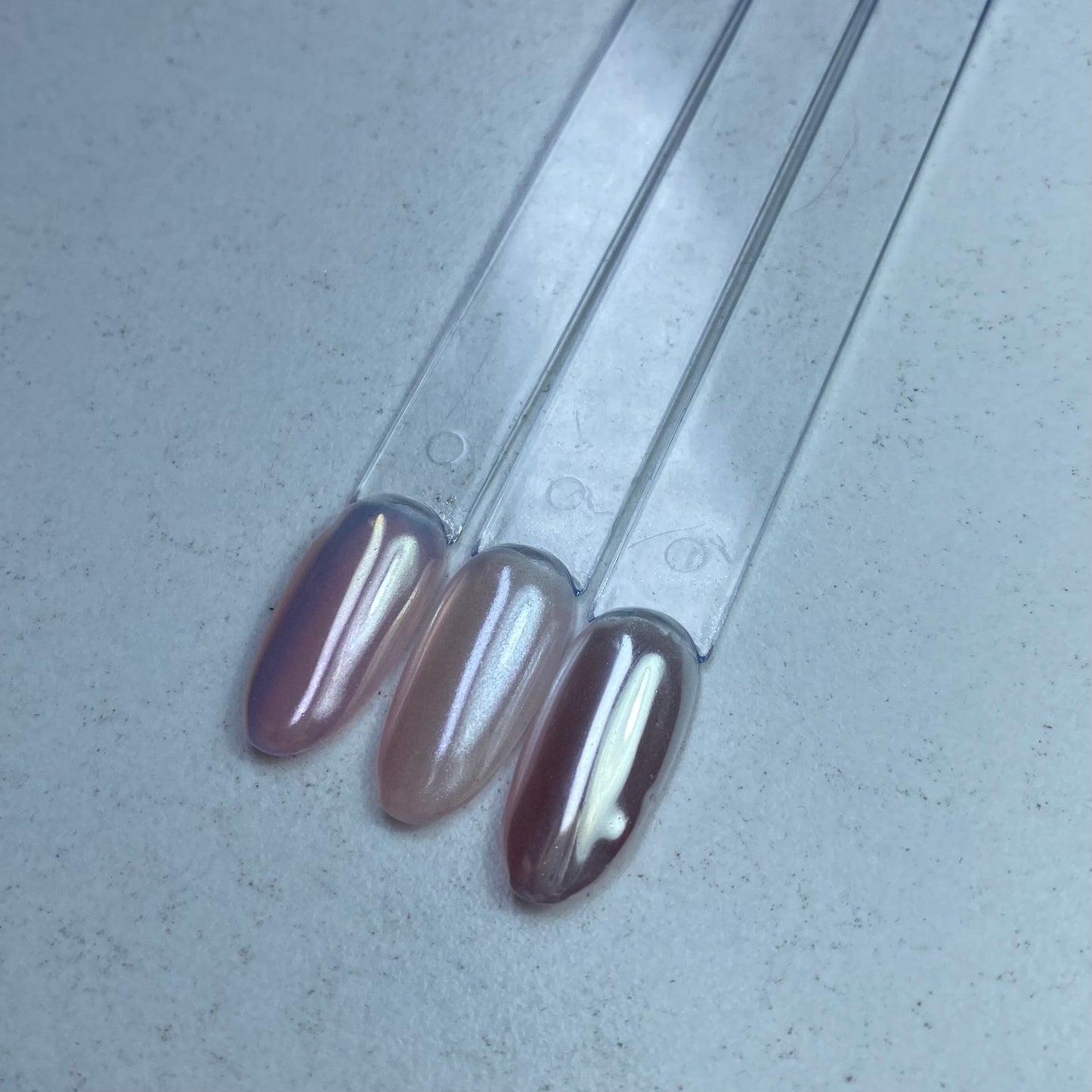Polvere chrome kit 3 colori - 0,3gr- polvere specchio kit 3 pz