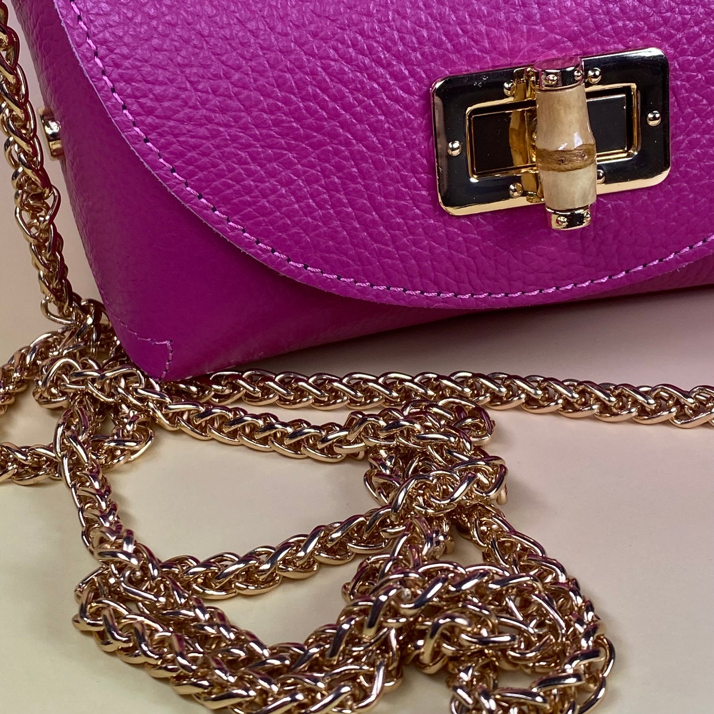 Borsa cestino con manico e tracolla-vera pelle